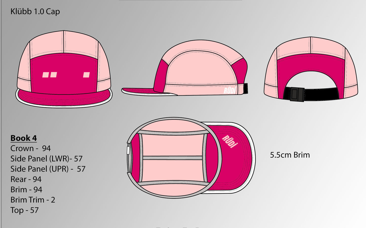 Rüdi Klübb One Running Hat