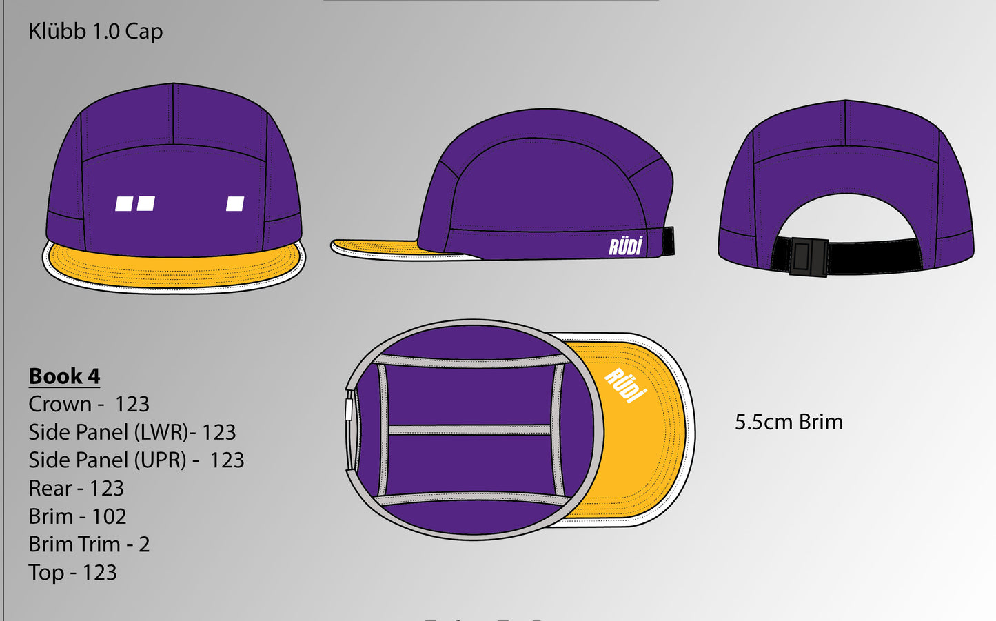 Rüdi Klübb One Running Hat