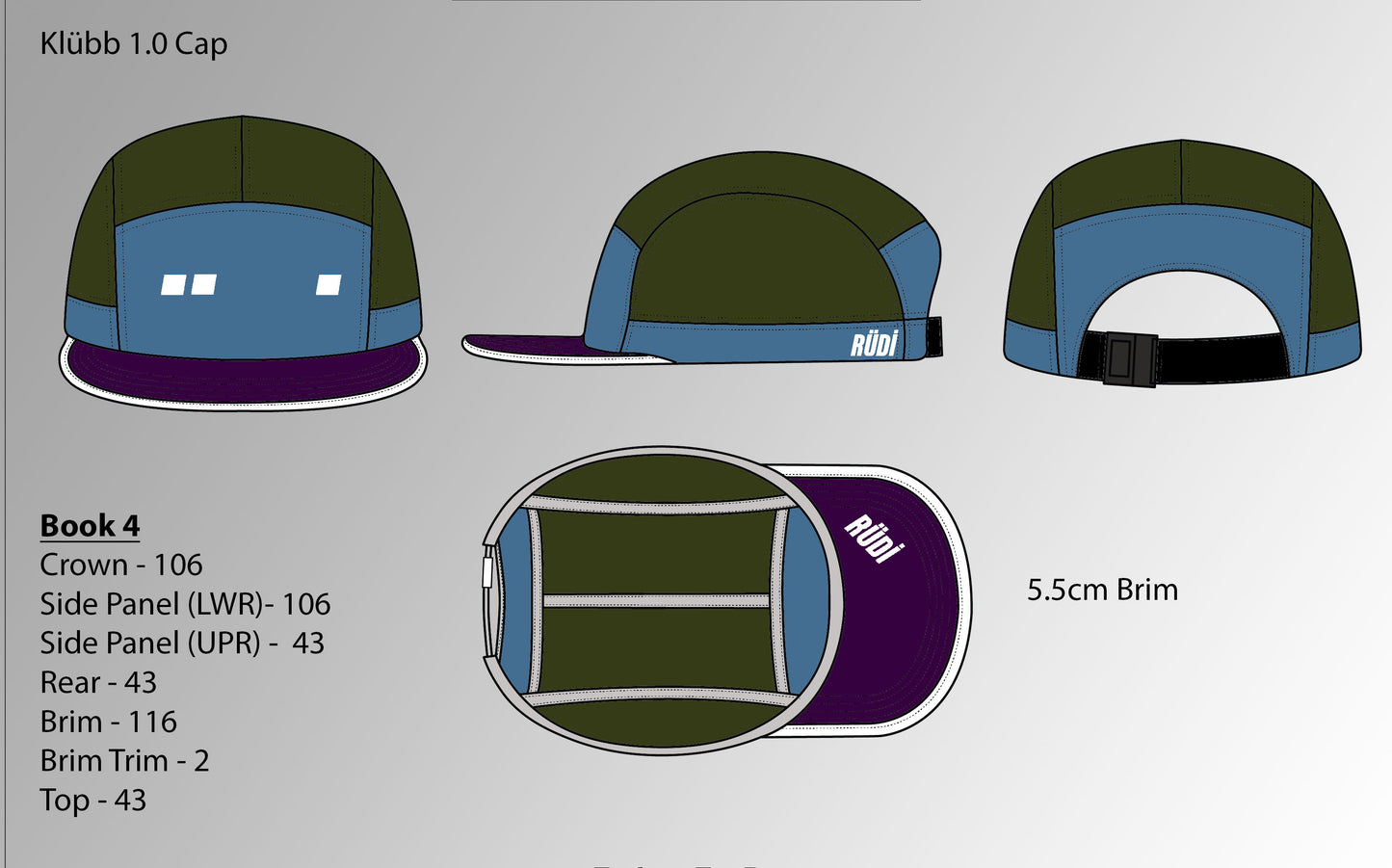 Rüdi Klübb One Running Hat